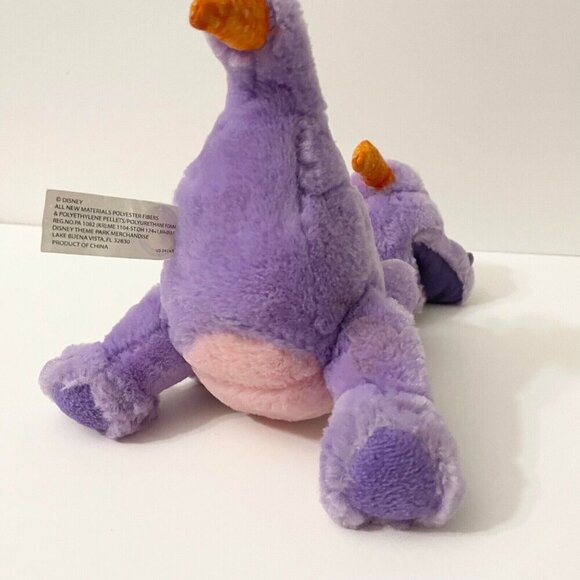 Figment Disney Parks Disneyland Resort Purple Dragon Epcot 9 Inch Stuffed Plush - Picture 10 of 16